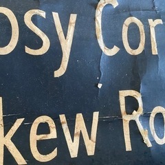 イギリスのバスロールサイン