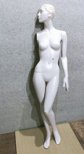 三恵マネキン 女性型 前進 トルソー ボディ 右腕欠品 全長約172cm 三恵マネキン 女性型 前進 トルソー ボディ 右腕欠品 全長約172cm