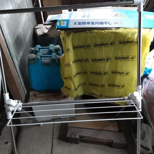 Ｘ型簡単室内物干し