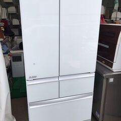 使用3ヶ月！！！ 2021年製！！！ 三菱 6ドア冷蔵庫（520L  