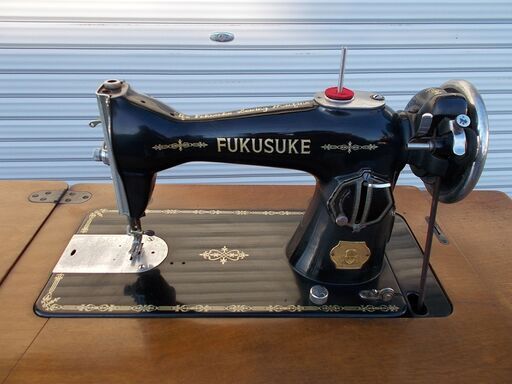 福助 足踏みミシン 昭和レトロ アンティーク家具 インテリア雑貨