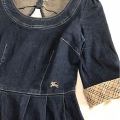 美品✨ バーバリー ブルーレーベル デニム ワンピース