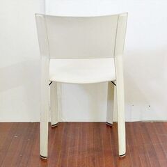 山口)アクタス/ファセム イタリア製 ダイニングチェア 天然皮革(牛革