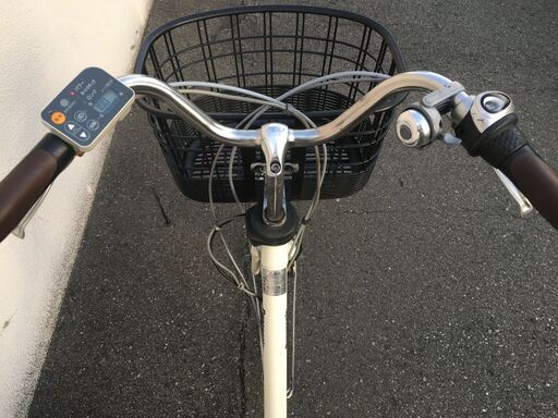 地域限定送料無料　パナソニック　ビビDX　8,9AH　子供乗せ　新基準　白　パスウィズ　アシスタ　神戸市　電動自転車