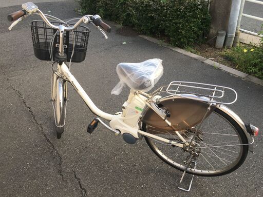 地域限定送料無料　パナソニック　ビビDX　8,9AH　子供乗せ　新基準　白　パスウィズ　アシスタ　神戸市　電動自転車