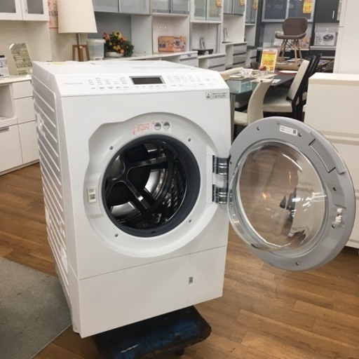 S267パナソニック｜Panasonic  ドラム式洗濯乾燥機 LXシリーズ マットホワイト NA-LX127AR-W [洗濯12.0kg /乾燥6.0kg /ヒートポンプ乾燥 /右開き⭐動作確認済⭐クリーニング済]