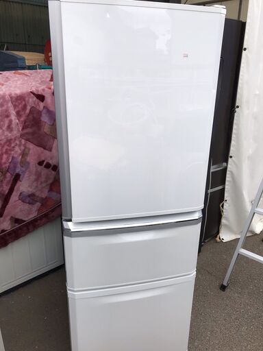 最安値 人気商品！！！ 自動製氷機能付き！！！ 三菱 ３ドア冷蔵庫 