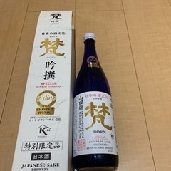 【値下げ】日本酒　梵　720ml