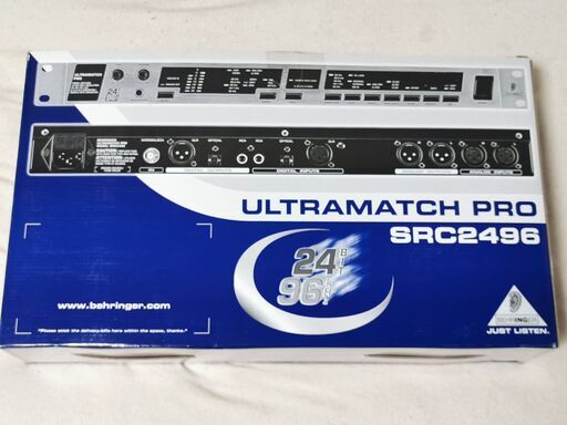 【未使用品】 BEHRINGER ULTRAMATCH PRO SRC2496