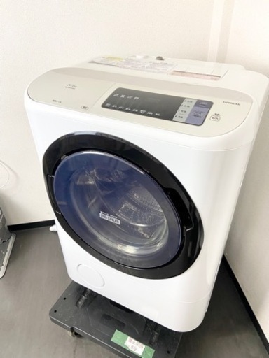 適当な価格 激安‼️梅雨が来る前に❗️17年製 11/6キロ HITACHIドラム式洗濯乾燥機BD-NV110AL 洗濯機