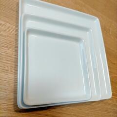 白い皿セット（Francfranc）