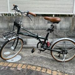 綺麗な20インチ折り畳み自転車