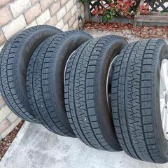 美品　スタッドレスタイヤ＋アルミホイール　225 65 R17