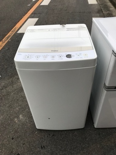 名古屋市郊外配送無料　　Haier ハイアール　4.5kg洗濯機　JW-C45BE