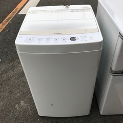 名古屋市郊外配送無料　　Haier ハイアール　4.5kg洗濯機　JW-C45BEの画像