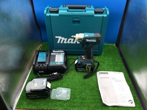 【エコツール豊田インター店】Makita/マキタ インパクトレンチTW181DRFX(18V) トルク180Nm ナット落下防止モード搭載 3Ahバッテリ2本・充電器・ケース付【愛知県/豊田インター店/工具】
