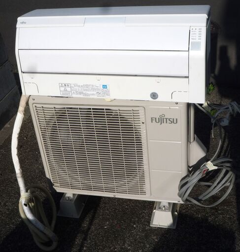 富士通17年製 自動掃除 プラズマイオン ハイパワー運転 音声でお知らせ