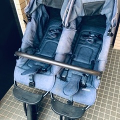 エアバギーココダブル フロムバース 双子 ストローラーマット付