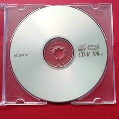 SONY   CD-R  データ記録用  700MB　10枚