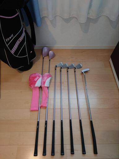 レディース右利き初心者用 FitWay ゴルフクラブセット
