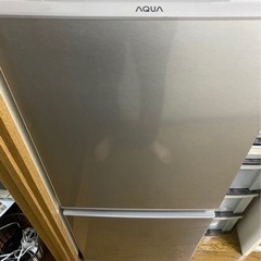 お値下げしました　冷蔵庫　AQR-13G  2018年製　中古です