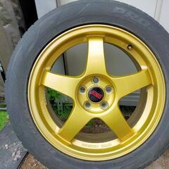 軽量RAYS製17インチ鍛造ホイール