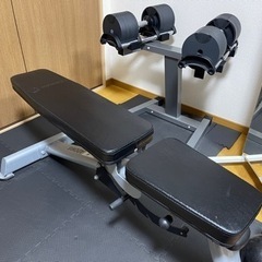 決まりました】可変ダンベル とインクラインベンチ