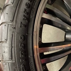 18インチ アルミホイール 215/45ZR18夏 扁平タイヤセット 18×7J ５ 114.3 48 最終値下げ