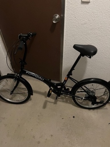 折りたたみ自転車　空気入れ