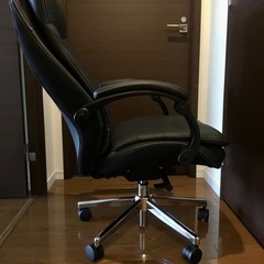 【むー様専用】ニトリ ワークチェア リカルド BK