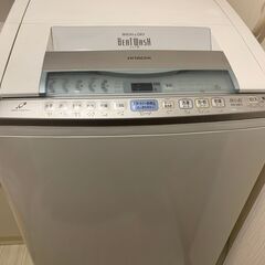 お譲り先決定しました。HITACHI 日立の洗濯機　無料であげます
