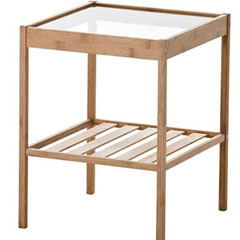【ネット決済】NESNA [IKEA]ベッドサイドテーブル