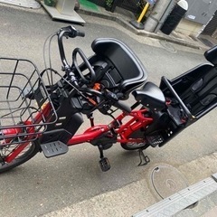 チャイルドシート2枚付きパナソニック電動自転車