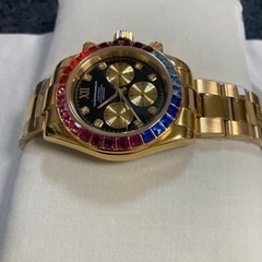 VALENTINO DOMANI  MILANO  バレンチノ　ドマーニ　ゴールド腕時計