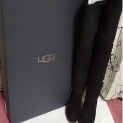 【ネット決済・配送可】UGG新品未使用のニーハイブーツ