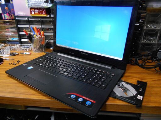 ノートパソコン Lenovo Windows10 64Bit CPU i3-5005u メモリ8GB SSD256GB Office2016