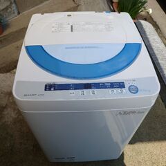 洗濯機シャープESーGE55P.5.5k