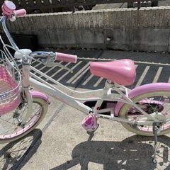 子供用自転車　16インチ メゾピアノ 駒付き