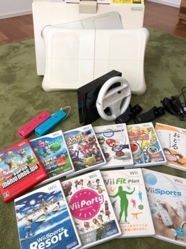 【再再値下げしました】wii 本体\u0026ソフト多数