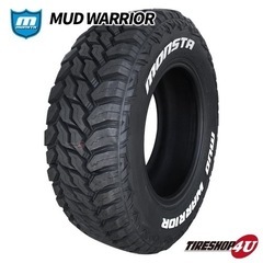タイヤ 4本 MONSTA モンスタ MUD WARRIOR マッドウォーリアー 265