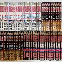 【ネット決済・配送可】龍狼伝　2作品全巻54冊セット