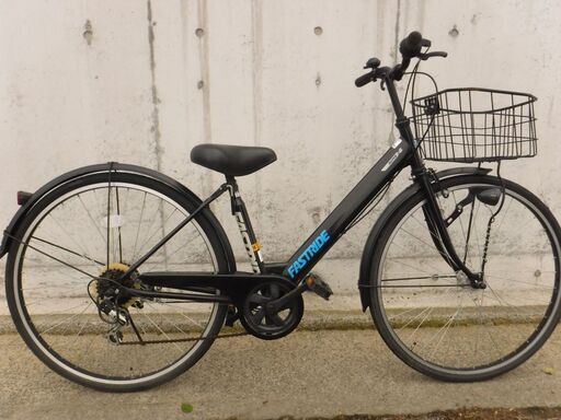 FASTRIDE 6段変速\u0026オートライト　ママチャリ 中古自転車　411