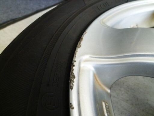 ホイール付きタイヤセット VIOLENTO 13インチ 4穴 PCD100 オフセット42 