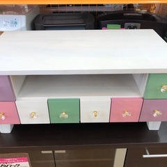 【店頭受け渡し】　パステルシリーズ　テレビ台　中古品