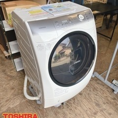 TOSHIBA ドラム式電気洗濯乾燥機9kg TW-Z390L ...