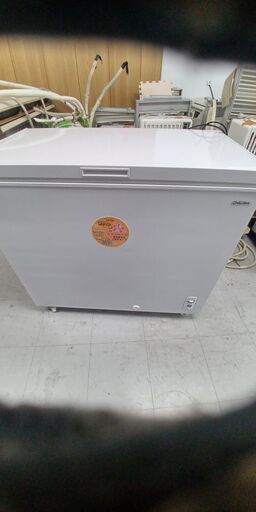 新品のアビテラックス冷凍庫ストッカー205 L 別館に置いてます