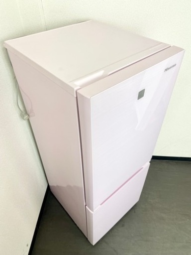 激安‼️可愛いピンクカラー 18年製 154L Hisense2ドア冷蔵庫HR-G1501KP