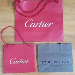 ブランド紙袋 Cartier LOUIS VUITTON