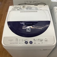 安心の6ヶ月保証付！！【SHARP(シャープ)全自動洗濯機】取りに来れる方
