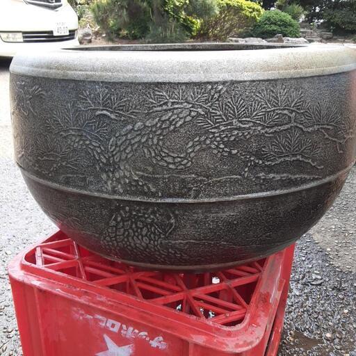 鉄製 火鉢 作者不明 古いものです。 - その他